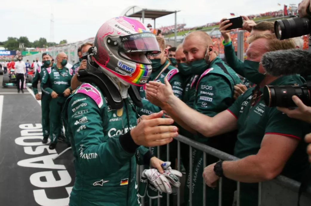 Vettel Kena Diskualifikasi di GP Hungaria