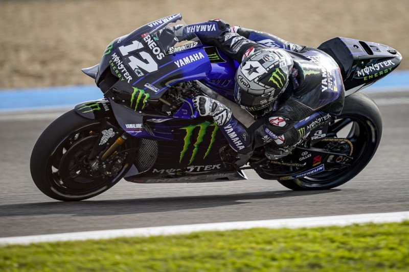 Vinales Kalahkan Marquez di Sirkuit Jerez