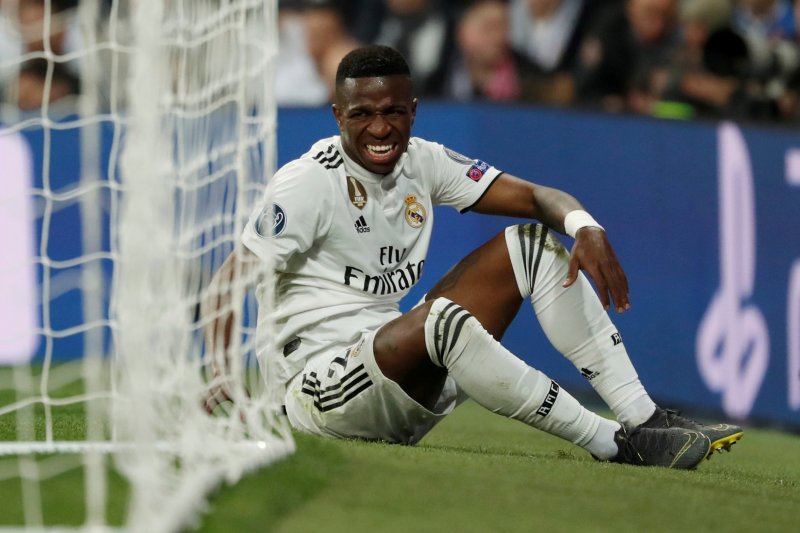 Penyerang Real Madrid Vinicius Jr. ant