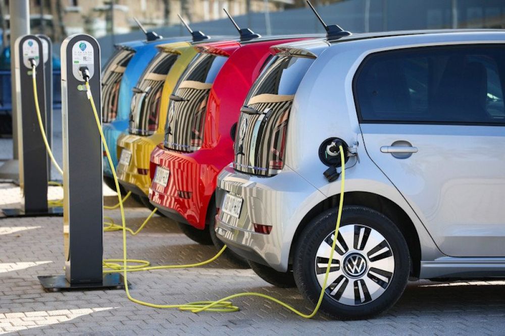 Mobil listrik Volkswagen e-up! (ANTARA/VW)

