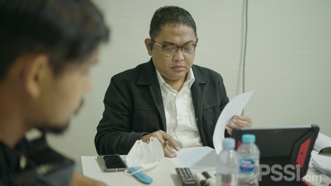 anggota Eksekutif PSSI sekaligus Anggota Komite Kompetisi AFC, Endri Erawan. pssi.org