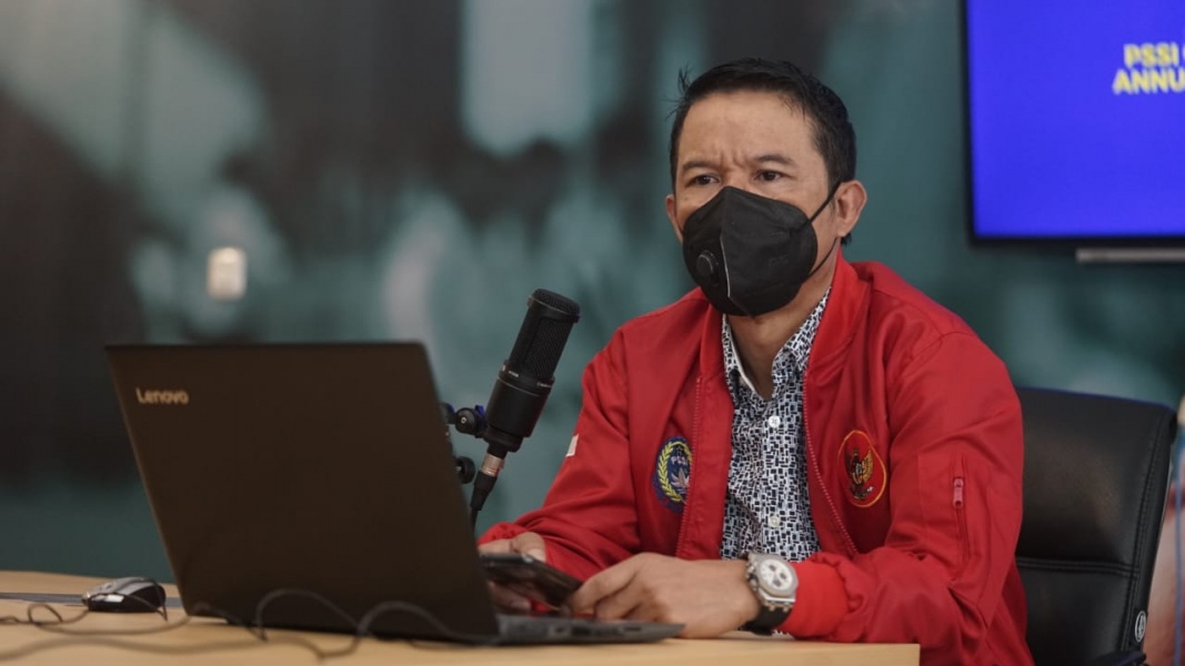Sekjen PSSI Yunus Nusi. ist